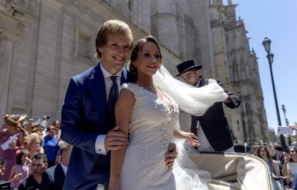 Ivan Rakitić i Raquel Mauri