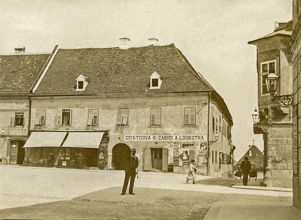 Gostionica na Trgu svetog Marka u Zagrebu