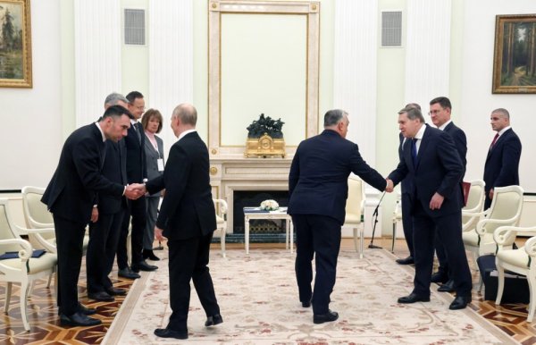 Viktor Orban i Vladimir Putin