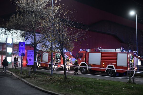 Vatrogasci ugasili požar koji je izbio u Arena Centru