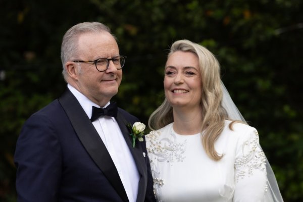Anthony Albanese i Jodie Haydon