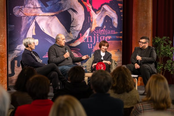 Leonida Kovač, Korado Korlević, Ljiljana Filipović i Aljoša Pužar