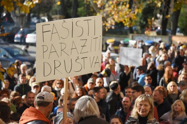 Prosvjedi 'Ujedinjeni protiv fašizma' razjedinili društvo? 'Gledamo ljude u crnom...'