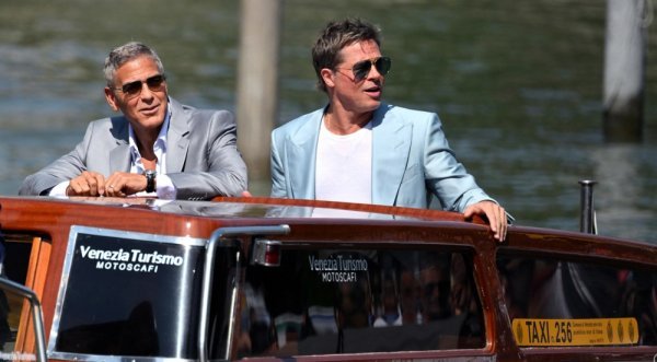 Brad Pitt i George Clooney