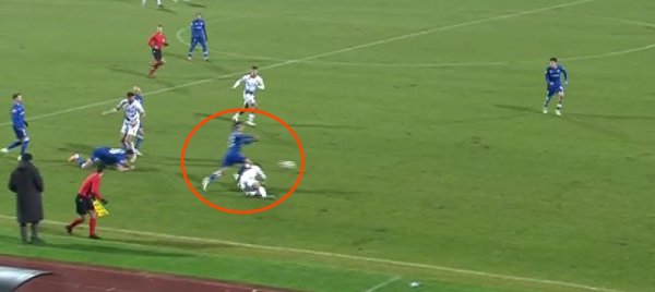 Dinamovci se hvatali za glavu; pogledajte što je dosudio Erceg u ovoj situaciji