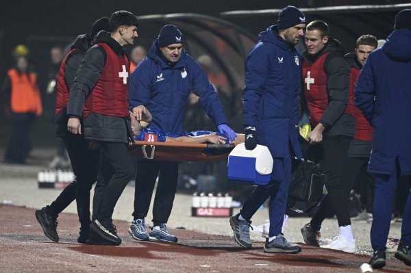 Hoxha je jučer iznesen na nosilima. Evo u kakvom je stanju i hoće li igrati protiv Hajduka