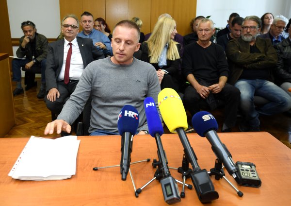 Krunoslav Fehir na suđenju Branimiru Glavašu