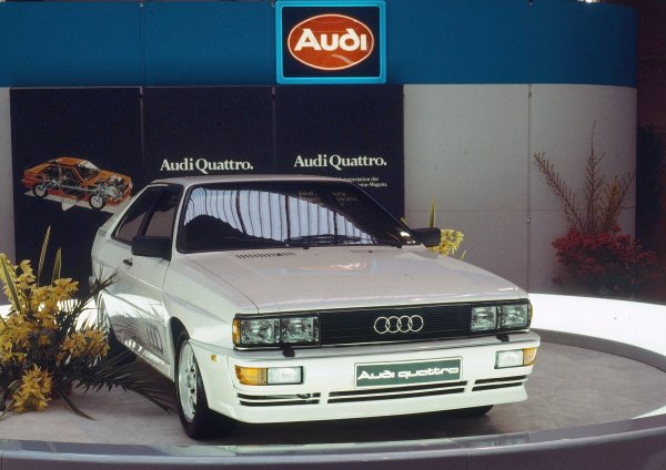 Audi quattro (B2), MY1980. (Geneva Motor Show)
