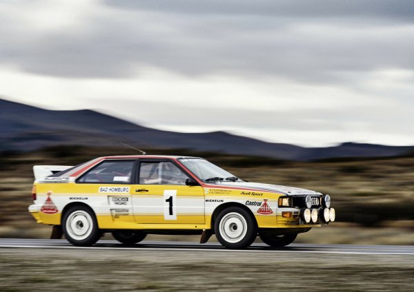 Audi quattro A2, Group B, MY1983.
