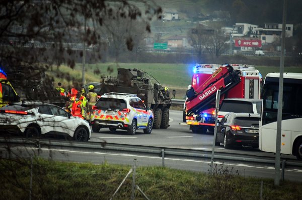 Prometna nesreća slovenskih vojnika