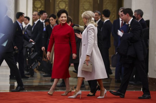 Peng Liyuan i Brigitte Macron