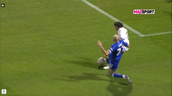 Mišić grubo nasrnuo na Krovinovića; pogledajte faul koji je razljutio hajdukovce