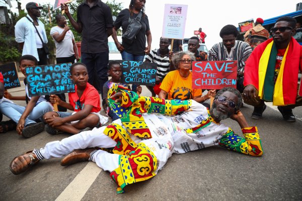 Prosvjed protiv ilegalnog rudarenja u Gani (ilustrativna fotografija)