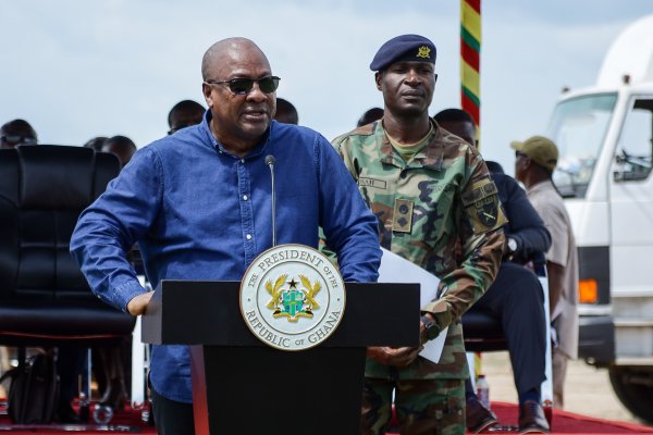 John Dramani Mahama, predsjednik Gane