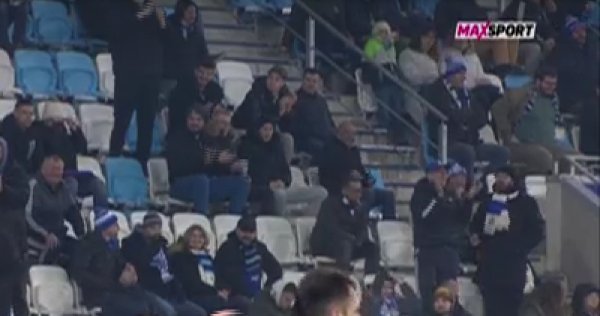 Pogledajte neviđene scene s Opus Arene! Navijači Osijeka slave peti gol Istre