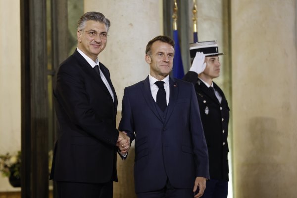 Sastanak Plenkovića i Macrona