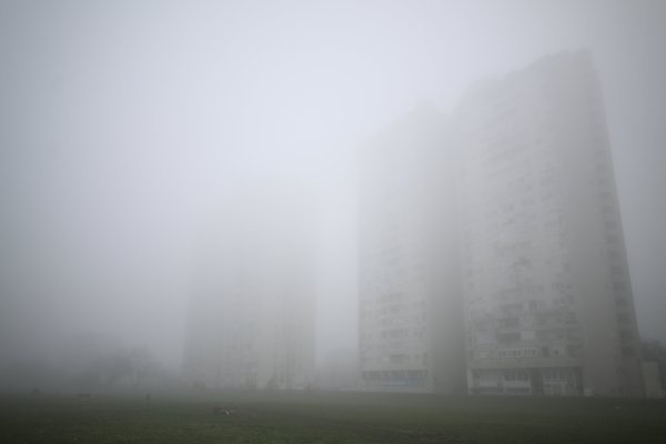 Magla u zagrebačkim Srednjacima