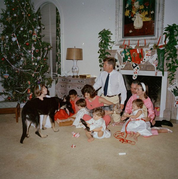 John i Jacqueline Kennedy s obitelji