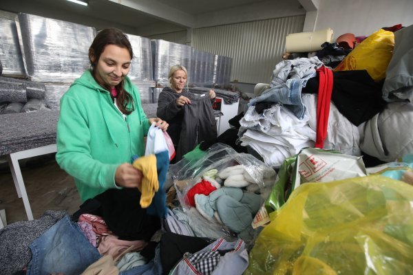 Sortiranjem se dođe se do upotrebljivog i neupotrebljivog tekstila