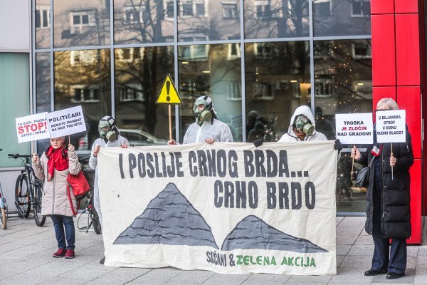Zelena akcija ne želi trosku u Sisku: 'Otpad s Crnog brda je opasan!'