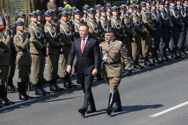 Poljski predsjednik Karol Nawrocki (lijevo)