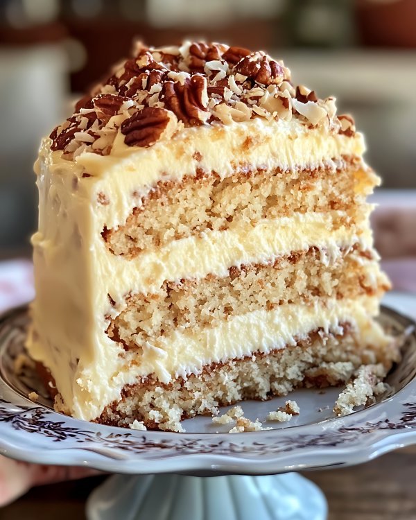 Unatoč imenu, ova torta najvjerojatnije ne potječe iz Italije, nego iz kuhinja talijanskih iseljenika na američkom Jugu,