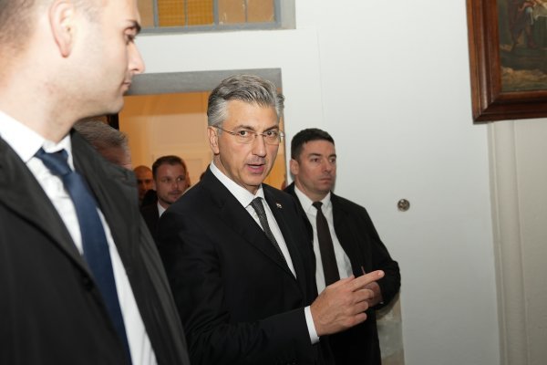 Banja Luka: Andrej Plenković prisustvovao je domjenku s dužnosnicima