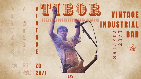 28. studenog, nakon šest godina, Tibor ima solo koncert u zagrebačkom Vintageu.