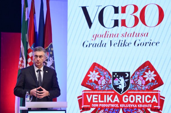 Plenković pun pohvala Velikoj Gorici: 'Demografski trendovi su ovdje bolji nego u državi'
