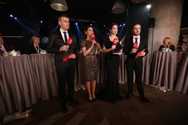 Marija s kolegama na koncertu 'Želim život' 2017. godine