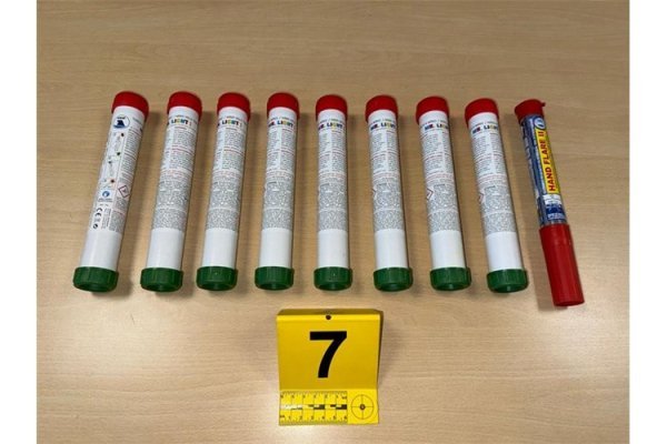 Signalne rakete pronađene kod sinjskog dilera