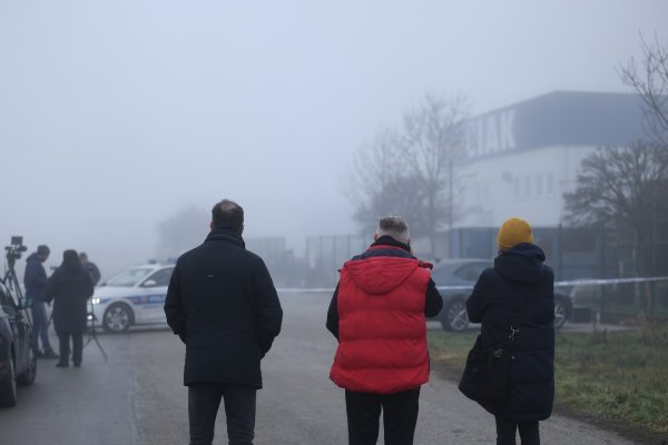 Gašenje požara u CIAK-u