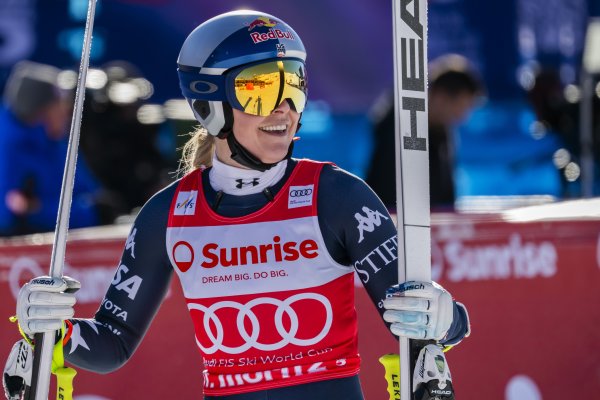 Nevjerojatna Lindsey Vonn nakon pobjede ponovno završila na postolju