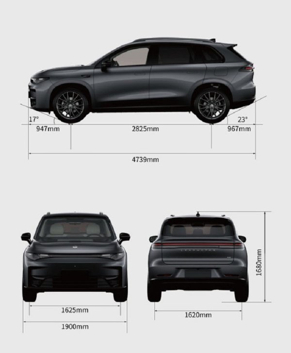 Leapmotor C10 - dimenzije