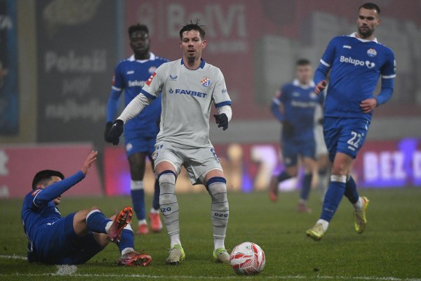 Jedan Dinamov nogometaš dobio je ovacije u Koprivnici