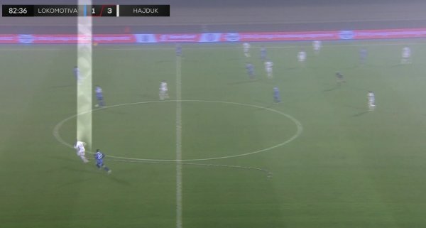'Hajduk ima dva fizički najdominantnija igrača lige. Pogledajte tu moć, brzinu... Divota!'