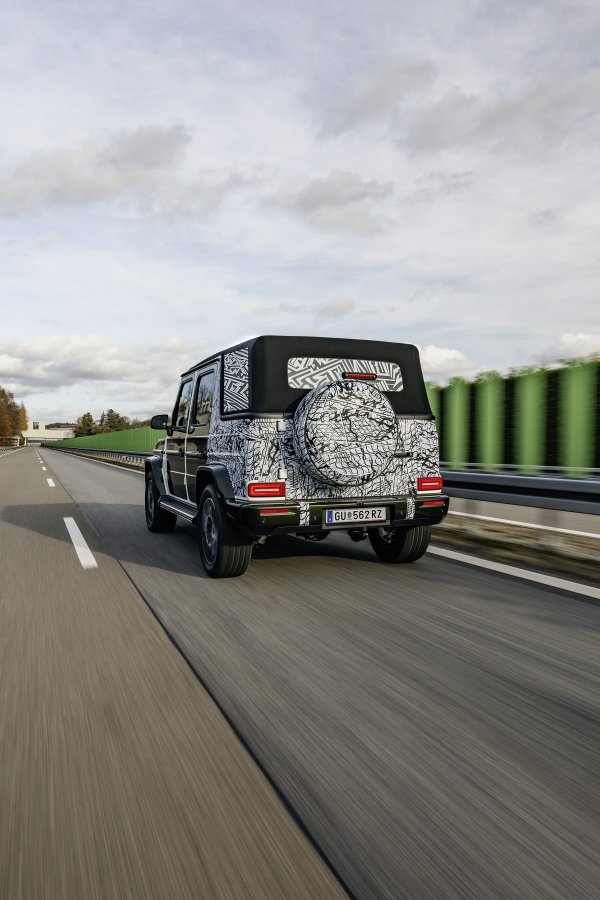 Mercedes-Benz G-klasa: novi kabriolet