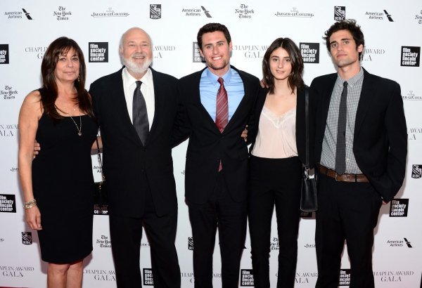 Michelle Singer Reiner, Rob Reiner, Jake Reiner, Romy Reiner i Nick Reiner