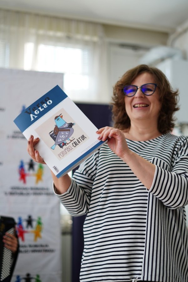 Ivana Olujić, glavna urednica časopisa Verso