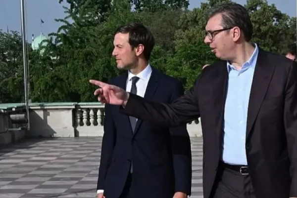 Jared Kushner i Aleksandar Vučić