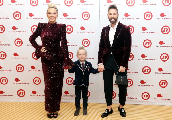 Maja Šuput na koncert 'Želim život' stigla u najdražem muškom društvu