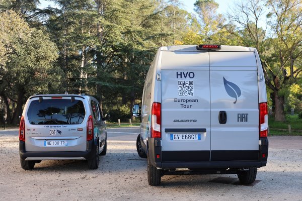 Citroën Berlingo i Fiat Ducato pogonjeni HVO gorivom putuju Europom