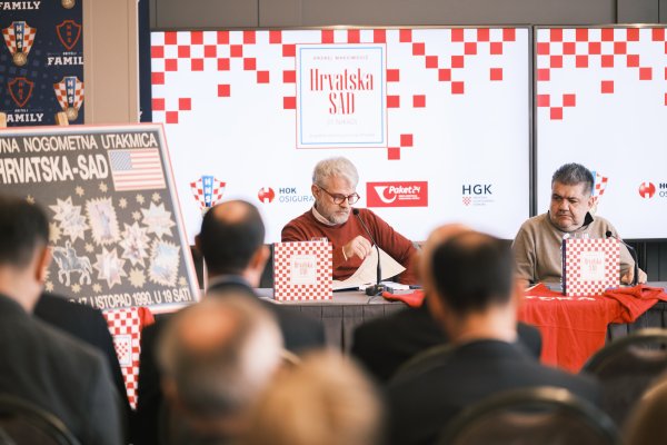 Predstavljena knjiga Hrvatska - SAD (ili nikad) o prvoj utakmici hrvatske reprezentacije