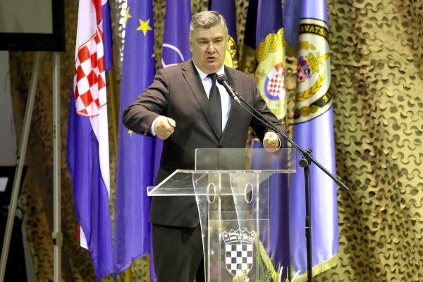 Predsjednik Milanović na Hrvatskom vojnom učilištu