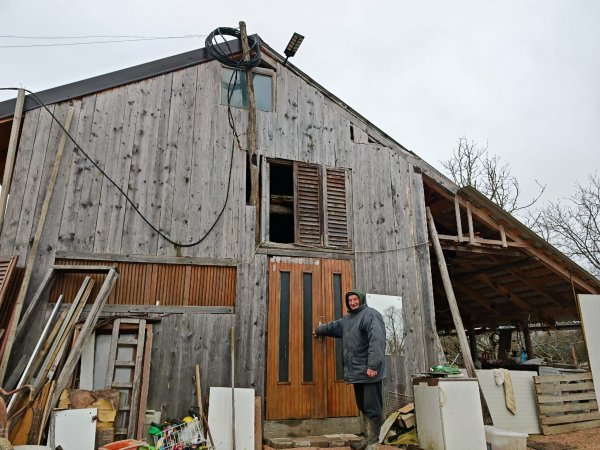 Petrović nam je pokazao svoju šupu 