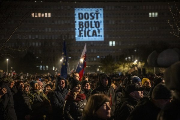Prosvjedi u Slovačkoj