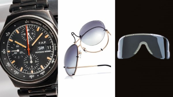 Chronograph I (1972.), Sunčane naočale P’8478 (1978.), Sport Shield P’8479 (1979.), Porsche Design