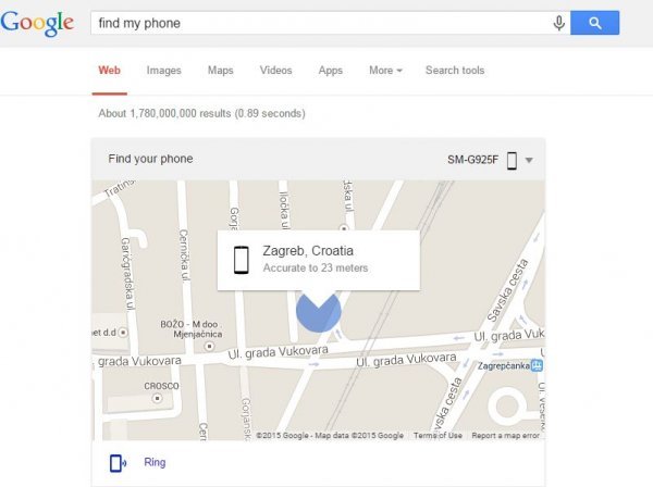 Google: Find my phone Google.com