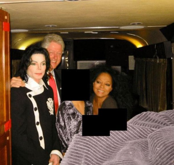 Bill Clinton i Michael Jackson