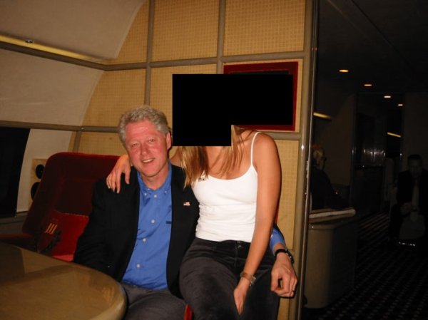 Bill Clinton i nepoznata dama